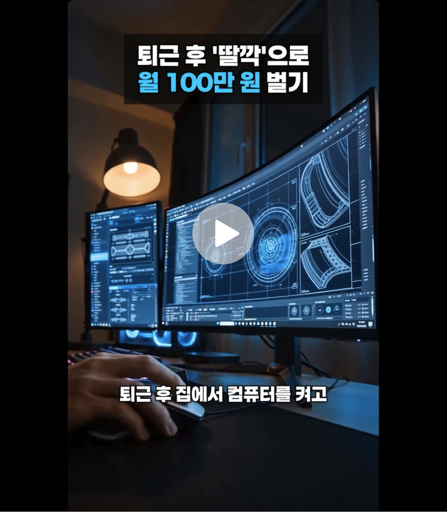 쇼츠 제작 결과 미리보기